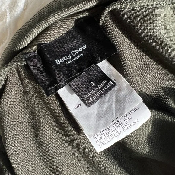 Betty Chow Long Green Dress - Picture 4 of 4